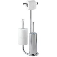 Wenko Stand WC-Garnitur Universalo, Chrom von Wenko