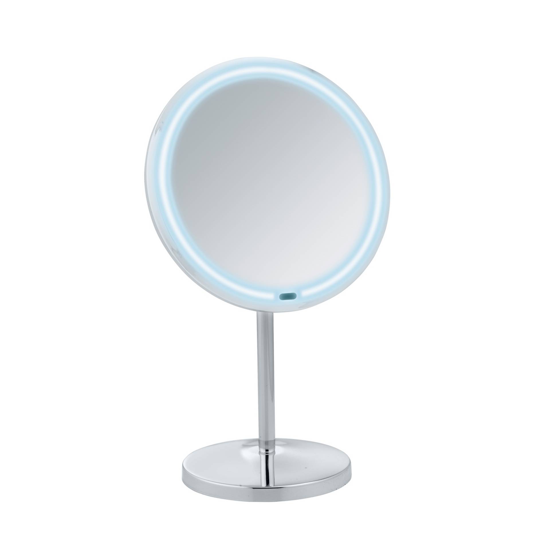 Wenko Standspiegel 'Onno' mit LED, silber glänzend Ø 20 cm, mit 5-fach Vergrößerung Wenko Standspiegel 'Onno' mit LED, silber glänzend Ø 20 cm, mit 5-fach Vergrößerung von Wenko