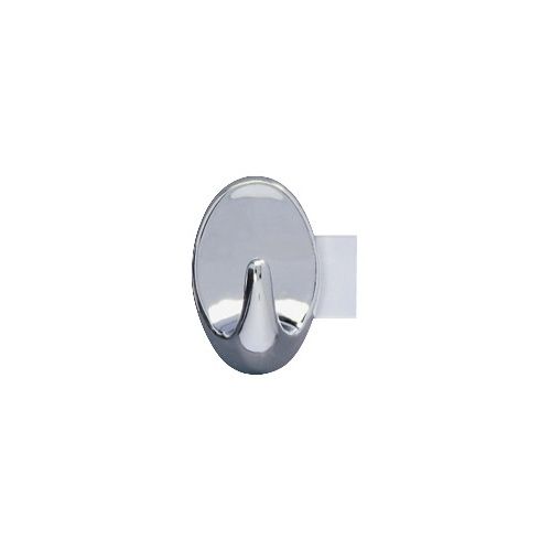 Wenko Strip-it Maxi-Wandhaken Kunststoff, chrom, 2er-Set von Wenko