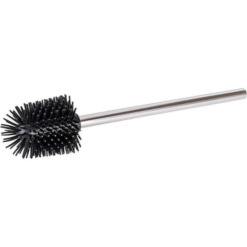 Wenko Toilettenbürste mit Silikonkopf Ø 8 cm Schwarz von Wenko