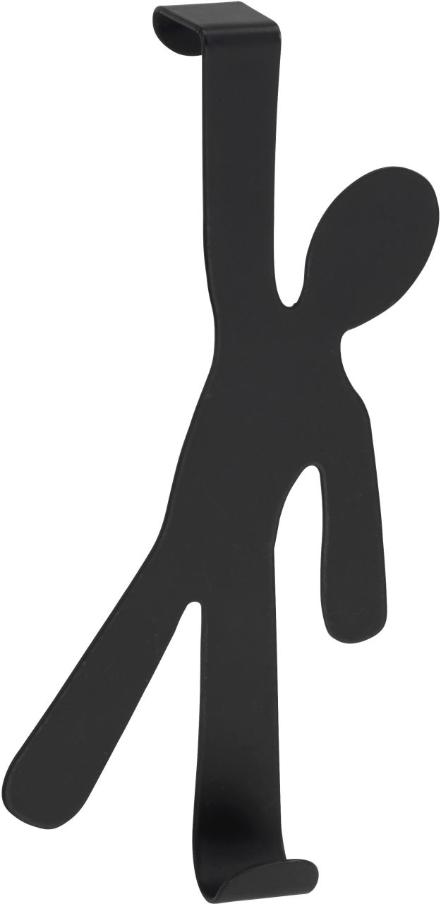 Wenko Türhaken Boy Stahl, schwarz von Wenko