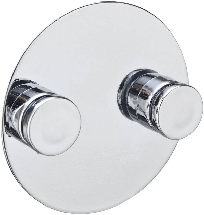 Wenko Turbo-Loc Adapter Duo Edelstahl, chrom von Wenko