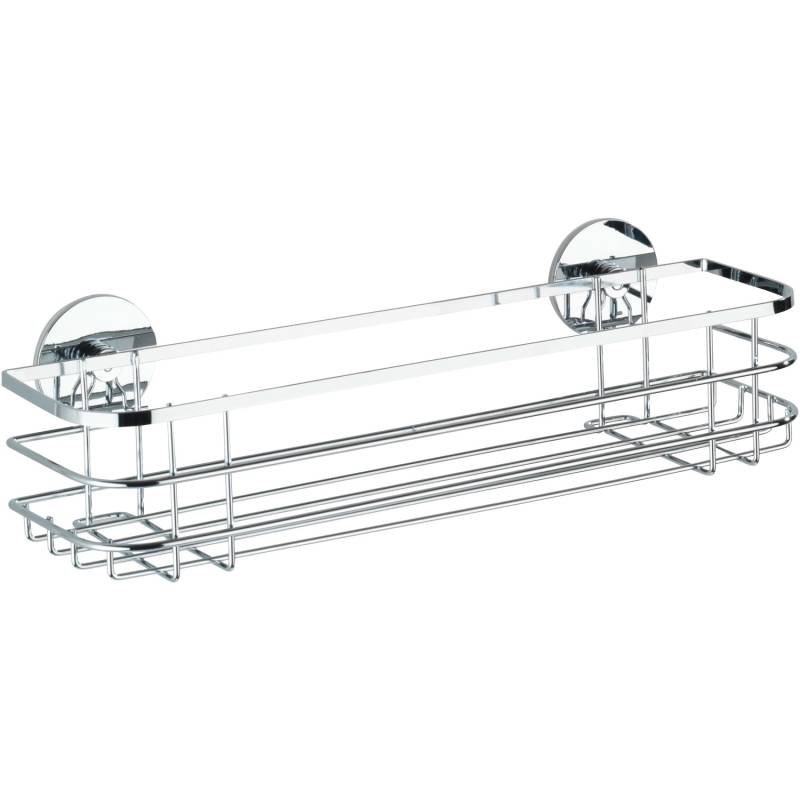 Wenko Turbo-Loc Maxiablage Edelstahl glänzend von Wenko