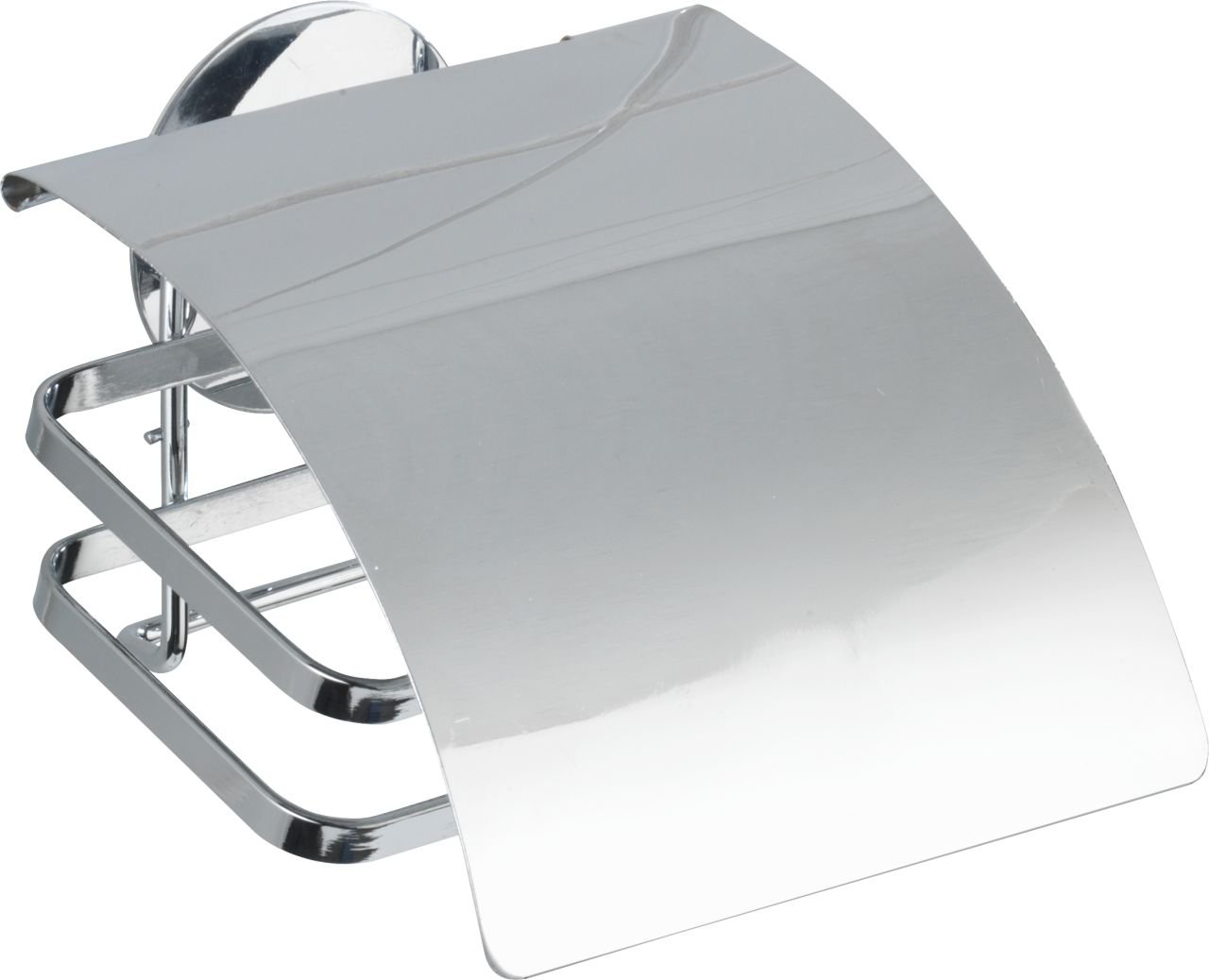 Wenko Toilettenpapierhalter Edelstahl Turbo-Loc Cover von Wenko