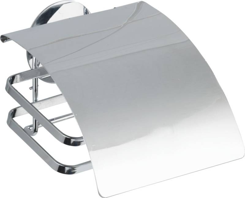 Wenko Toilettenpapierhalter Edelstahl Turbo-Loc Cover von Wenko