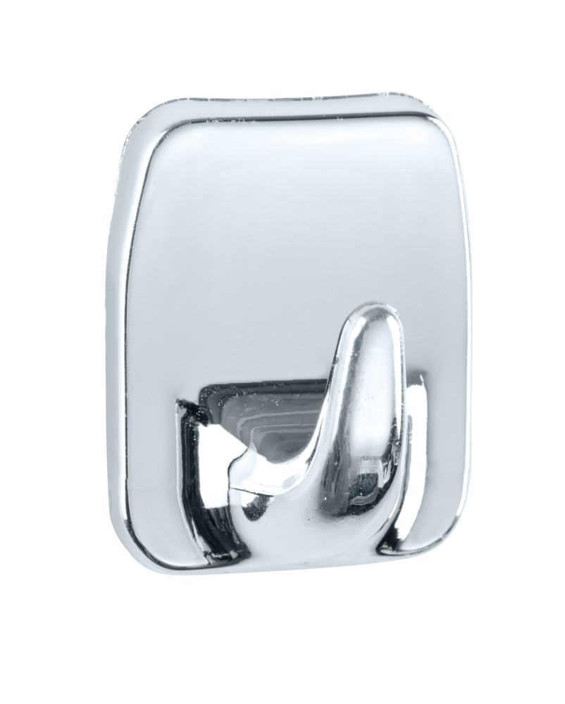 Wenko Universal-Haken Kunststoff, chrom, 2er-Set Wenko Universal-Haken Kunststoff, chrom, 2er-Set von Wenko