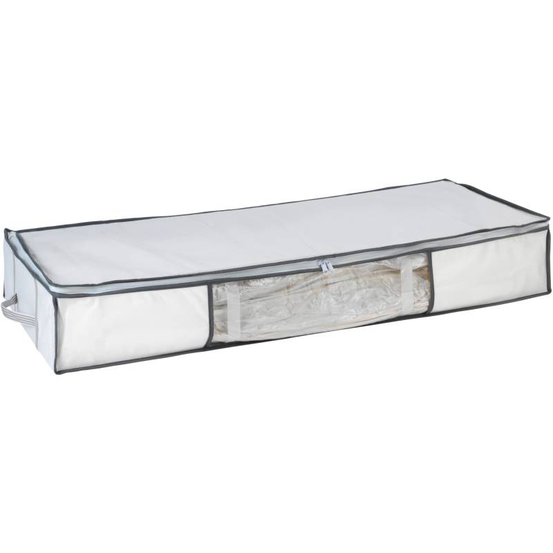 Wenko Vakuum Soft Unterbett-Box Weiß 15 cm x 105 cm x 45 cm von Wenko