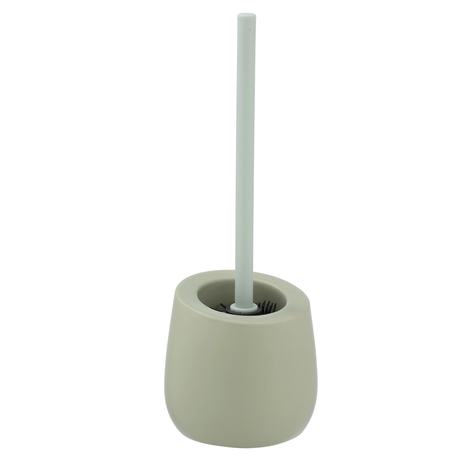 Wenko WC-Garnitur Badi Lindgrün Keramik 13,5 x 38 x 13,5 cm Grün von Wenko