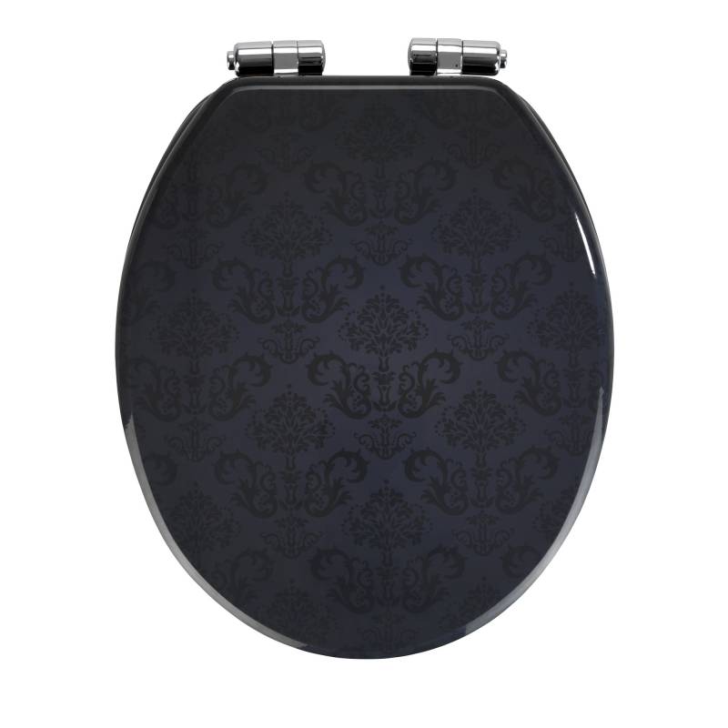 Wenko WC-Sitz 'Bellevue' mit Absenkautomatik anthrazit Holzkern Wenko WC-Sitz 'Bellevue' mit Absenkautomatik anthrazit Holzkern von Wenko