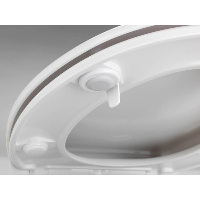 Wenko WC-Sitz Gubbio Antibakteriell Absenkautomatik Duroplast 37 x 44,5 cm Weiß von Wenko