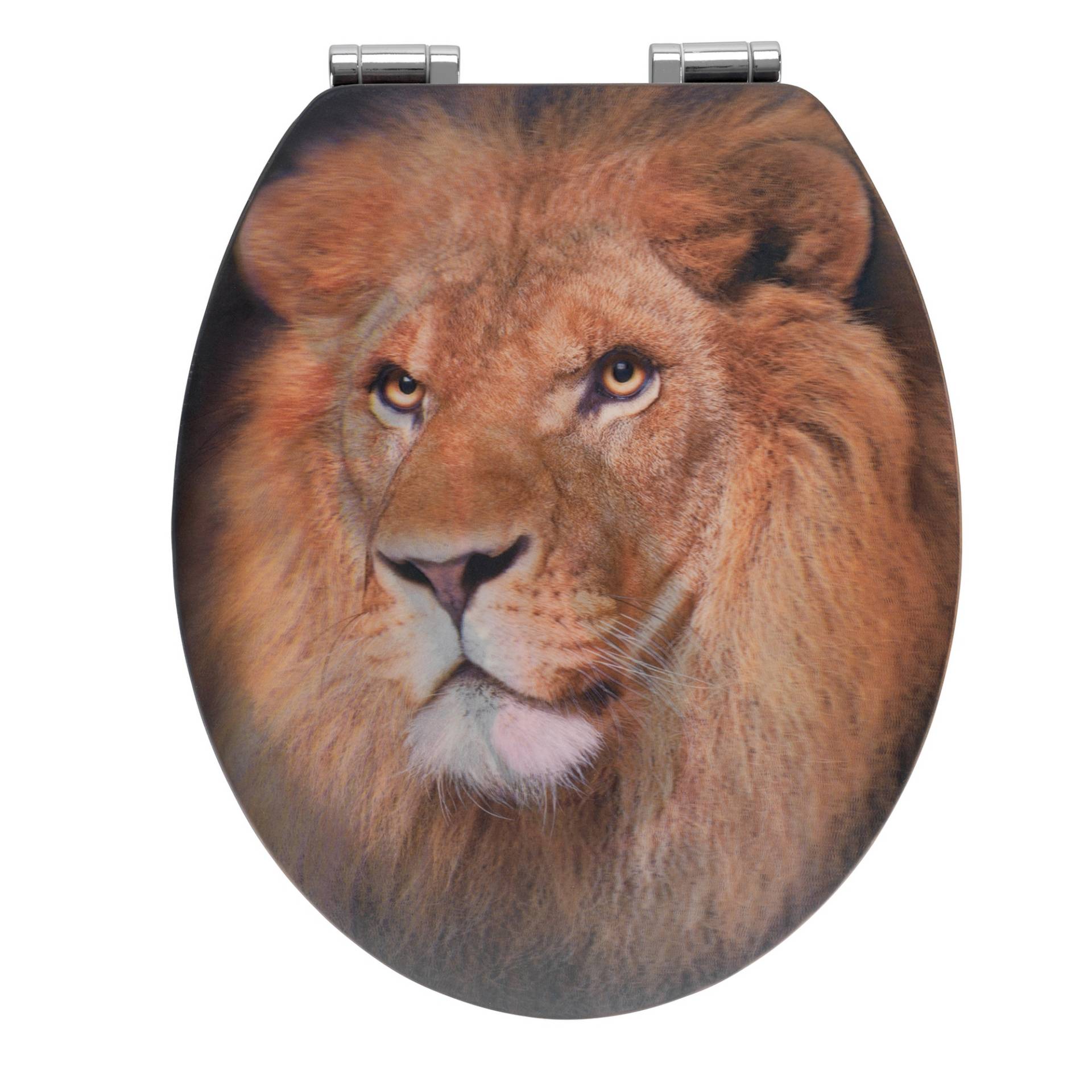 Wenko WC-Sitz 'Lion' mit Absenkautomatik Holzkern Wenko WC-Sitz 'Lion' mit Absenkautomatik Holzkern von Wenko