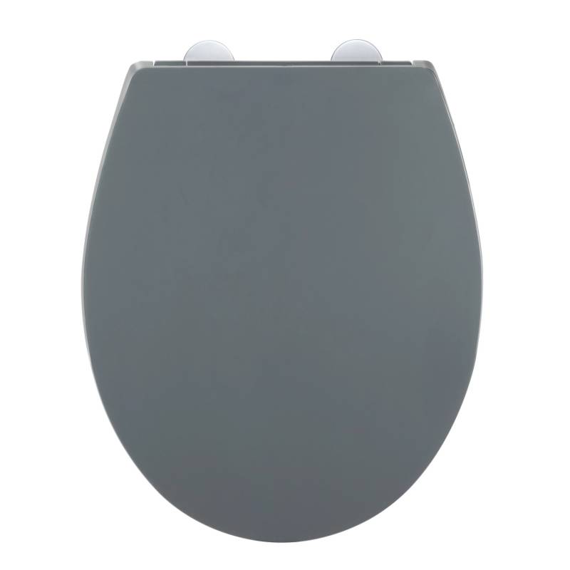 Wenko WC-Sitz Ostuni Easy Close aus Thermoplast Grau Wenko WC-Sitz Ostuni Easy Close aus Thermoplast Grau von Wenko