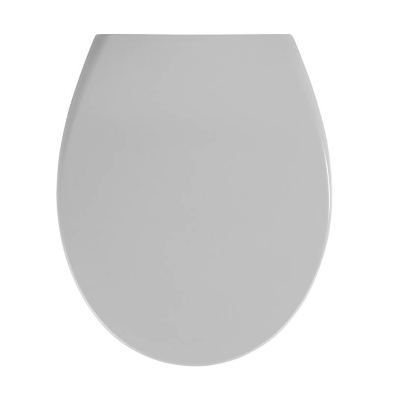 Wenko WC-Sitz Samos Easy Close aus Duroplast Grau von Wenko