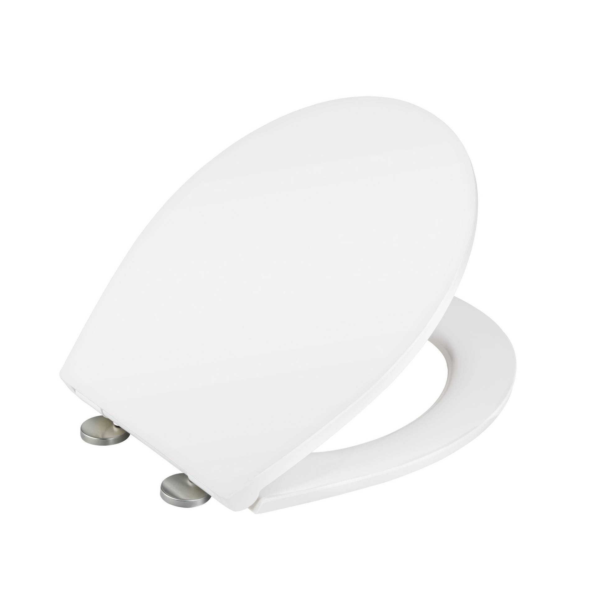 Wenko WC-Sitz 'White' mit Absenkautomatik weiß Duroplast Wenko WC-Sitz 'White' mit Absenkautomatik weiß Duroplast von Wenko