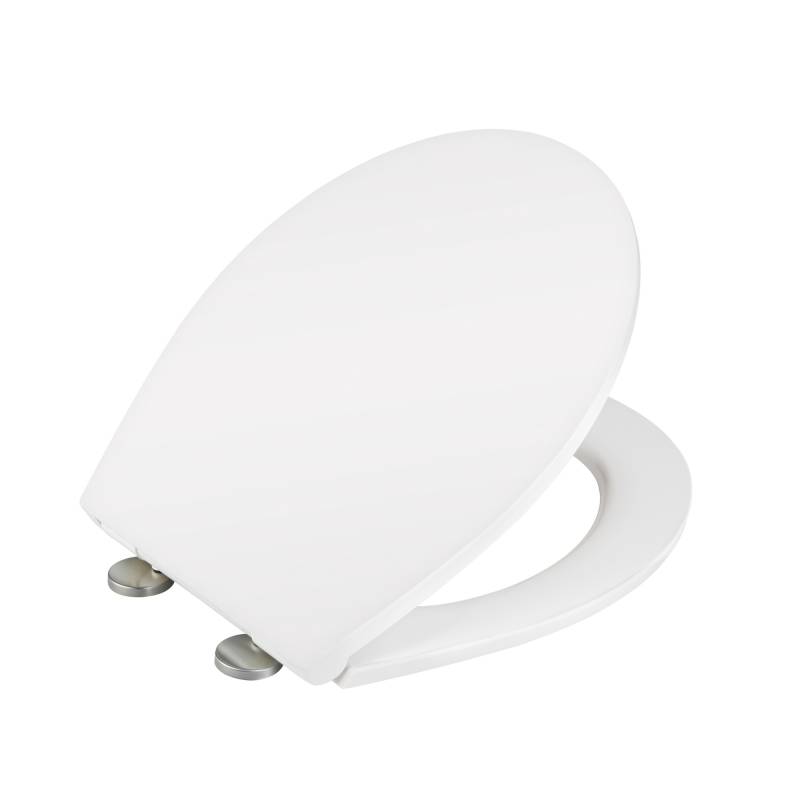 Wenko WC-Sitz 'White' mit Absenkautomatik weiß Duroplast von Wenko