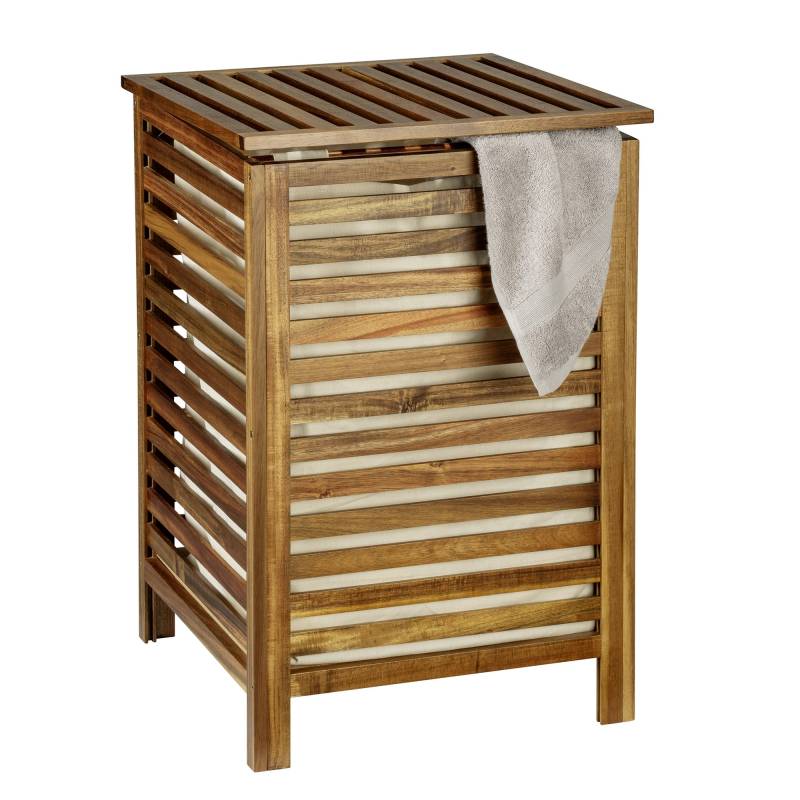 Wenko Wäschetruhe 'Fondi' Akazienholz 45 x 65 x 45 cm Wenko Wäschetruhe 'Fondi' Akazienholz 45 x 65 x 45 cm von Wenko