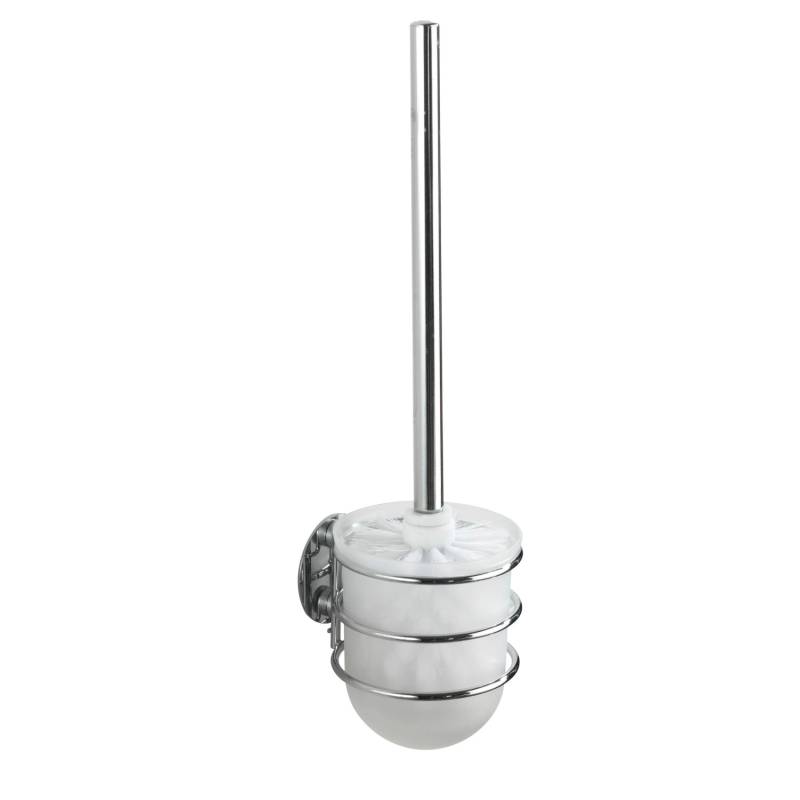 Wenko Wand WC-Garnitur Turbo-Loc Befestigen ohne Bohren Chrom gl. rund von Wenko
