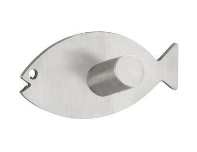 Wenko Wandhaken Fish Edelstahl, chrom, 2er-Set Wenko Wandhaken Fish Edelstahl, chrom, 2er-Set von Wenko