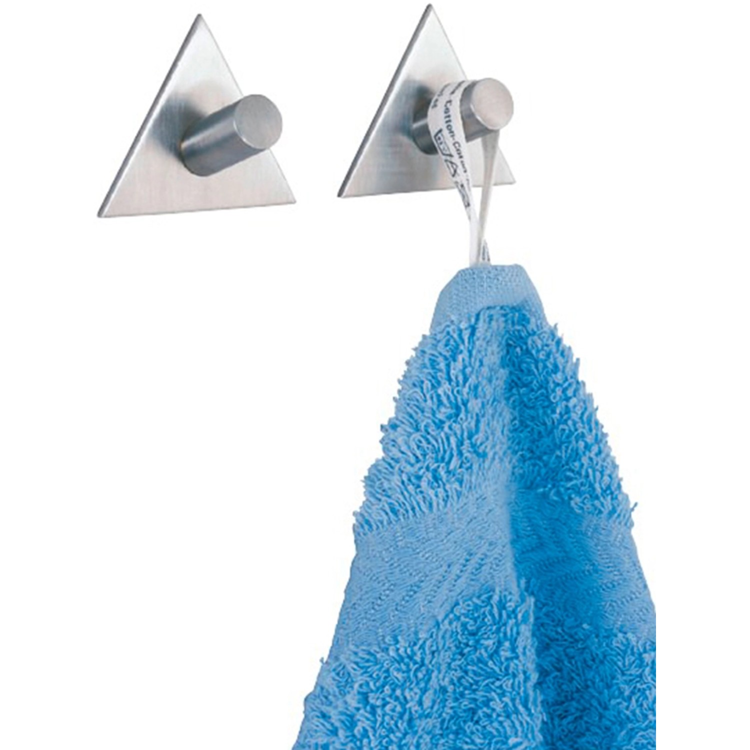 Wenko Wandhaken Triangolo Edelstahl selbstklebenr 2er Set Wenko Wandhaken Triangolo Edelstahl selbstklebenr 2er Set von Wenko