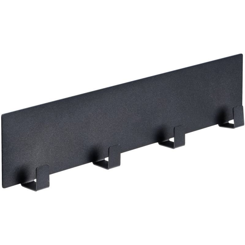 Wenko magnetische Hakenleiste Ima mit 4 Haken Schwarz von Wenko