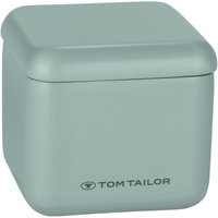 Tom tailor Aufbewahrungsbox mit Deckel Grün Wattedose, Organizer Box, Mini Dose, Organizer Schminke, Kosmetikdose, Ordnungsboxen, Aufbewahrung von Wenko