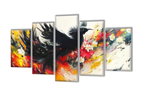 Diamond Painting 5 Teilig Farbe Abstrakt Diamond Painting Kinder, Groß Diamant Malerei Kreuzstich Basteln Erwachsene, DIY Voll Set Diamant Crystal Art Set, Home Décor Mädchen Geschenke 125x75cm q-15 Diamond Painting 5 Teilig Farbe Abstrakt Diamond Painting Kinder, Groß Diamant Malerei Kreuzstich Basteln Erwachsene, DIY Voll Set Diamant Crystal Art Set, Home Décor Mädchen Geschenke 125x75cm q-15 von Wenpeef