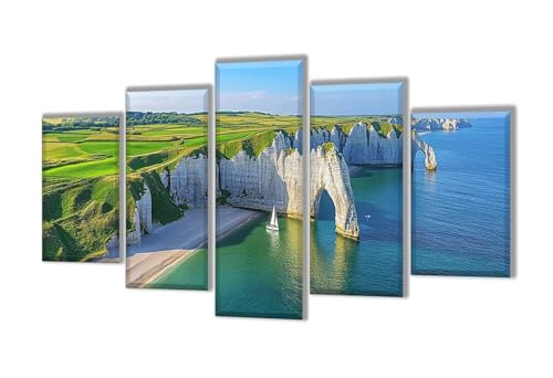 Diamond Painting 5 Teilig Meer Landschaft Diamond Painting Kinder, Groß Diamant Malerei Kreuzstich Basteln Erwachsene, DIY Voll Set Diamant Crystal Art Set, Home Décor Mädchen Geschenke 125x75cm q-80 Diamond Painting 5 Teilig Meer Landschaft Diamond Painting Kinder, Groß Diamant Malerei Kreuzstich Basteln Erwachsene, DIY Voll Set Diamant Crystal Art Set, Home Décor Mädchen Geschenke 125x75cm q-80 von Wenpeef