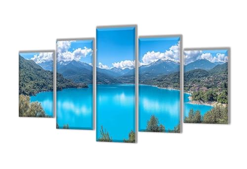 Diamond Painting 5 Teilig See Wald Diamond Painting Kinder, Groß Diamant Malerei Kreuzstich Basteln Erwachsene, DIY Voll Set Diamant Crystal Art Set, Home Décor Mädchen Geschenke 175x105cm q-75 Diamond Painting 5 Teilig See Wald Diamond Painting Kinder, Groß Diamant Malerei Kreuzstich Basteln Erwachsene, DIY Voll Set Diamant Crystal Art Set, Home Décor Mädchen Geschenke 175x105cm q-75 von Wenpeef