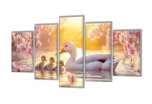 Diamond Painting 5 Teilig Sonnenuntergang Ente Diamond Painting Kinder, Groß XXL Diamant Malerei Kreuzstich Basteln Erwachsene, DIY Voll Set Diamant Crystal Art Set, Mädchen Geschenke 225x135cm q-63 Diamond Painting 5 Teilig Sonnenuntergang Ente Diamond Painting Kinder, Groß XXL Diamant Malerei Kreuzstich Basteln Erwachsene, DIY Voll Set Diamant Crystal Art Set, Mädchen Geschenke 225x135cm q-63 von Wenpeef