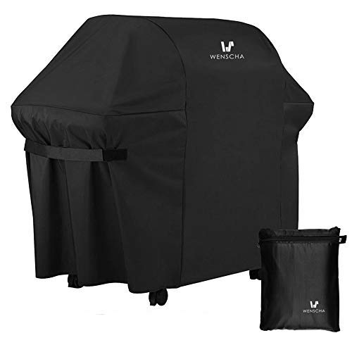 Grill Abdeckhaube, Wenscha BBQ Grillabdeckung Wasserdicht 152*76*121cm Gasgrill Schutzhülle Grillabdeckung Gasgrill Schutzhülle Abdeckplane Abdeckhaube Haube Outdoor für Weber, Landmann, Outdoorchef von Wenscha