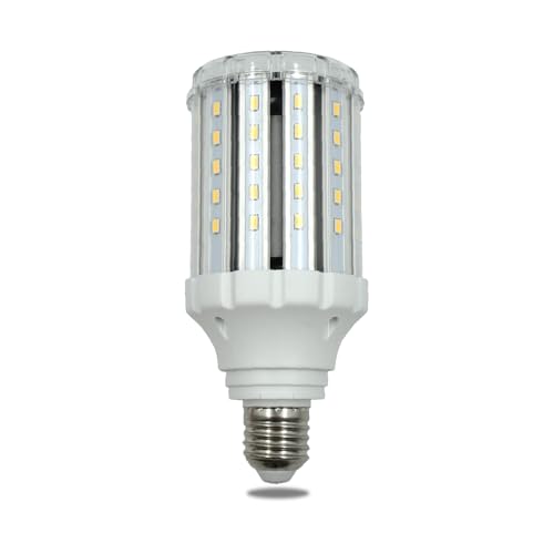 Wenscha 25W E27 LED Kaltweißlicht Maisglühbirne Energiesparlampe 6000K Ersatz für 130W Halogenbirne 360° Abstrahlwinkel Nicht dimmbar von Wenscha