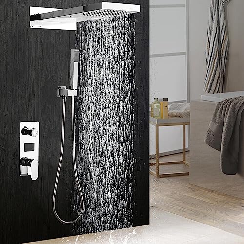 Unterputz Duschset Duschsystem Thermostat Duscharmatur Duschkopf Regendusche Unterputz Duschset Duschsystem Thermostat Duscharmatur Duschkopf Regendusche von Wensiy