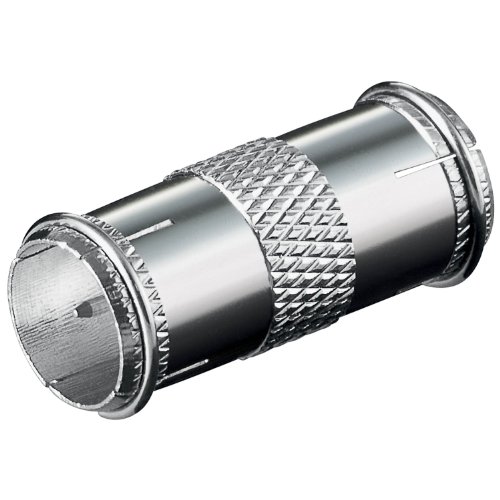 50 Stück - Verbinder (F-Quick-Stecker auf F-Quick-Stecker) von Wentronic