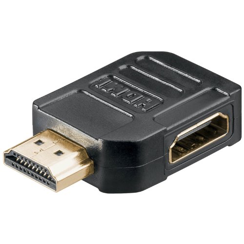 7 Stück rechtwinklig HDMI-Adapter (HDMI-Buchse auf HDMI-Stecker) von Wentronic