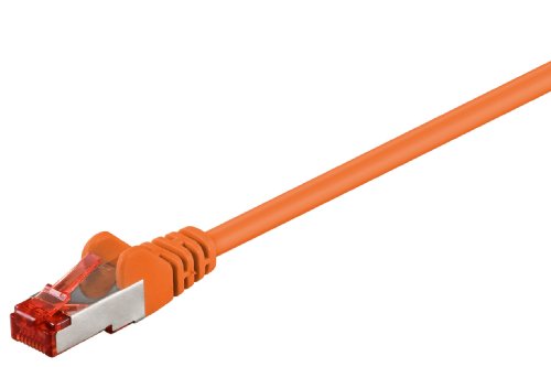 CAT 6-200 LC SSTP PIMF ORANGE 2m; CAT 6 Netzwerkkabel; 2xRJ45 St. PIMF + gefl... von Wentronic