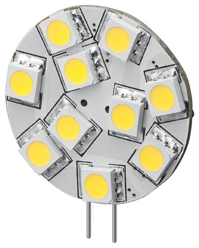 Goobay 30333 LED-Chip für G4 Lampensockel mit 10 SMD LEDs Leuchtfarbe tageslicht weiß von goobay