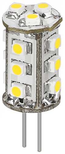 Goobay 30356 LED-Chip für G4 Lampensockel mit 15 SMD LEDs Leuchtfarbe tageslicht weiß von goobay