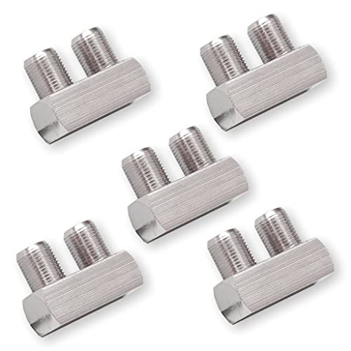 Wentronic 5 Stück F-Dosenverbinder, Buchse-Buchse Wentronic 5 Stück F-Dosenverbinder, Buchse-Buchse von Wentronic