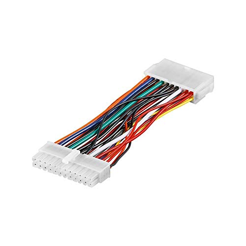 Goobay Wentronic 68513 Internes Stromkabel (24-polig ATX-Stecker auf 20-polig ATX-Buchse) schwarz von goobay