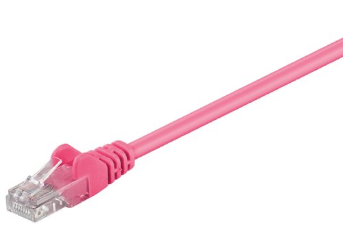 Wentronic CAT 6 Netzwerkkabel, U/UTP; CAT 6-2000 U/UTP MAGENTA 20m von Wentronic