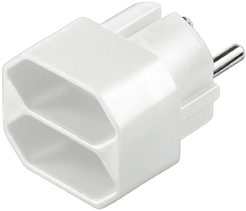 Euro-Mehrfach-Adapter; NK 002 Weiss von Wentronic