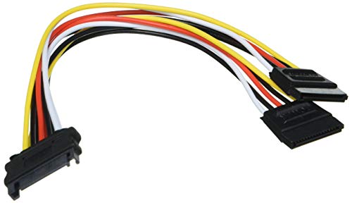 Wentronic Internes PC Y-Stromkabel; CAK S-37 Power ADAP SATA > 2xSATA von Wentronic