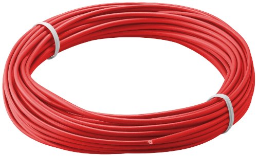 Wentronic Kupferlitze isoliert rot, 10M,1x0,14mm,ro,DM 1,1 von Wentronic