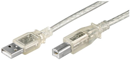 Wentronic USB 2.0 Hi-Speed Kabel; USB AB 180 HiSpeed 2.0 TRANS 1.8m von Wentronic