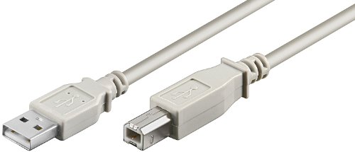 Wentronic USB 2.0 Hi-Speed Kabel; USB AB 180 LC HiSpeed 2.0 GRAU 1.8m von Wentronic