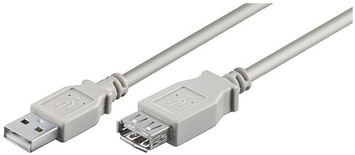 Wentronic USB 2.0 Hi-Speed Verlängerungskabel; USB Verl AA 180 LC HiSpeed 2.0 1.8m Wentronic USB 2.0 Hi-Speed Verlängerungskabel; USB Verl AA 180 LC HiSpeed 2.0 1.8m von Wentronic