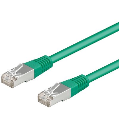 goobay Wentronic CAT 5e F/UTP Netzwerkkabel (2X RJ45 Stecker) von Wentronic