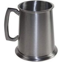 Antikes Finish 1 Pint Wentwork Zinn Bierkrug von WentworthPewter