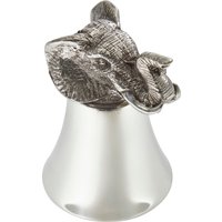 Elefant-Zinn-Schnapsglas, Messbecher, Steigbügelbecher von WentworthPewter