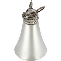 Großes Schwein Zinn, Schnapsglas, Jigger, Steigbügelbecher, Maß, Tasse von WentworthPewter